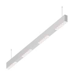Подвесной светодиодный светильник 1м, 24Вт, 34°, белый