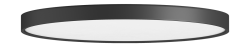 Накладной светодиодный светильник Donolux PLATO SP, 192Вт, 4000К, черный