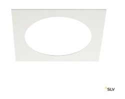 Numinos® SLV XL Переходное кольцо квадратная, 240/180 мм, белая