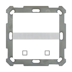 Датчик движения MDT 55 KNX белый глянц. с датчиком темп. и 2 кнопками