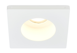 Светильник встраиваемый гипсовый Donolux ELEMENTARE, белый, 1xGU10