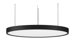 Подвесной светодиодный светильник Donolux PLATO SP, 192Вт, 3000К, черный