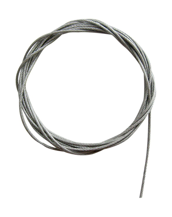 Cтальной трос для магнитного шинопровода, серебро (Steel cable DLMX 6m)
