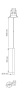 Подвесной светодиодный светильник со встраиваемой базой Donolux UNO, 350мм (DL20001R5BBW1B350S In)