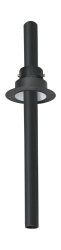 Встраиваемый светодиодный светильник Donolux RAY, 9Вт, черный