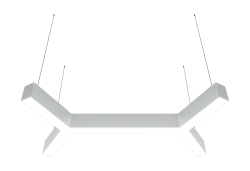 Подвесной светодиодный светильник Donolux 57.6Вт, 3000K, белый