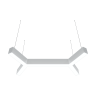 Подвесной светодиодный светильник Donolux 57.6Вт, 3000K, белый