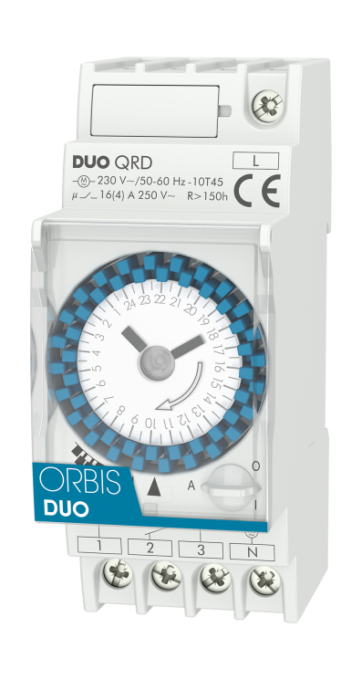 Модульный таймер Orbis DUO QRD, белый (OB292032)