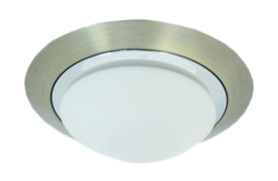 Накладной светодиодный светильник Donolux MONTREAL, круглый, 5Вт, никель