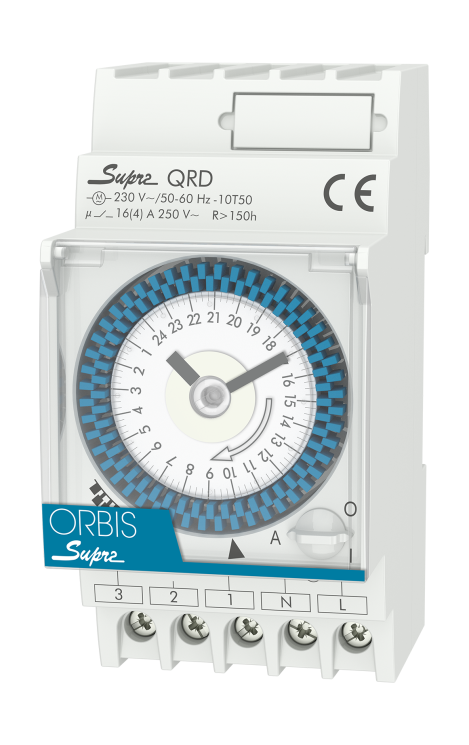 Модульный таймер Orbis SUPRA D, белый (OB290132N)