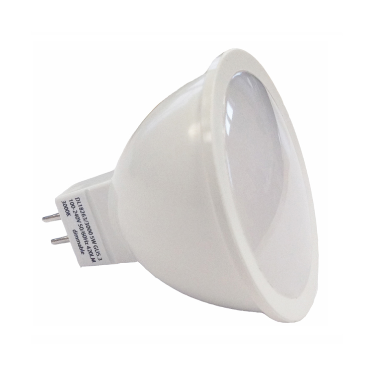 Светодиодная лампа Donolux, 5Вт (DL18263/3000 5W GU5.3 Dim)