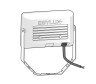 Прожектор светодиодный ESYLUX BASIC OFL TR 3000 840 WH (EL10810718)