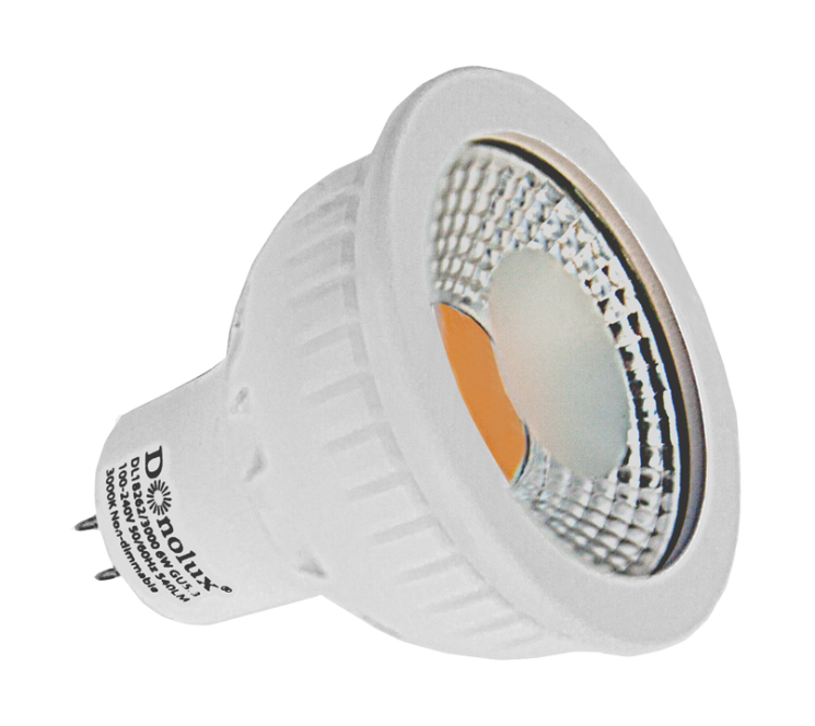 Светодиодная лампа Donolux, 6Вт (DL18262/3000 6W GU5.3)