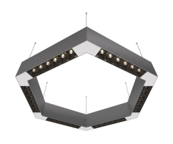 Накладной светодиодный светильник Donolux 0,5м, 36Вт 34°, алюминий