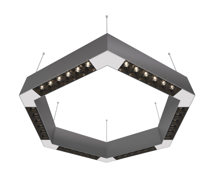 Накладной светодиодный светильник Donolux 0,5м, 36Вт 34°, алюминий (DL18515S111А36.34.500BW)