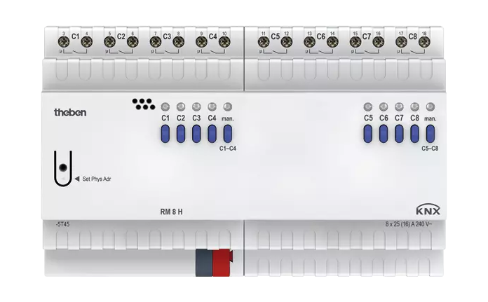 Универсальный актуатор Theben RM 8 H KNX (4940217)