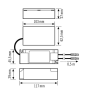 Комплект драйверов Esylux TW 32W 700mA RJ45 DALI-2 DT8 (EQ10127847)