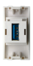 Розетка информационная USB для передачи данных, 1мод., бел. (22.5х45мм), USB3.0, серия (тип) D (DECF21DW)
