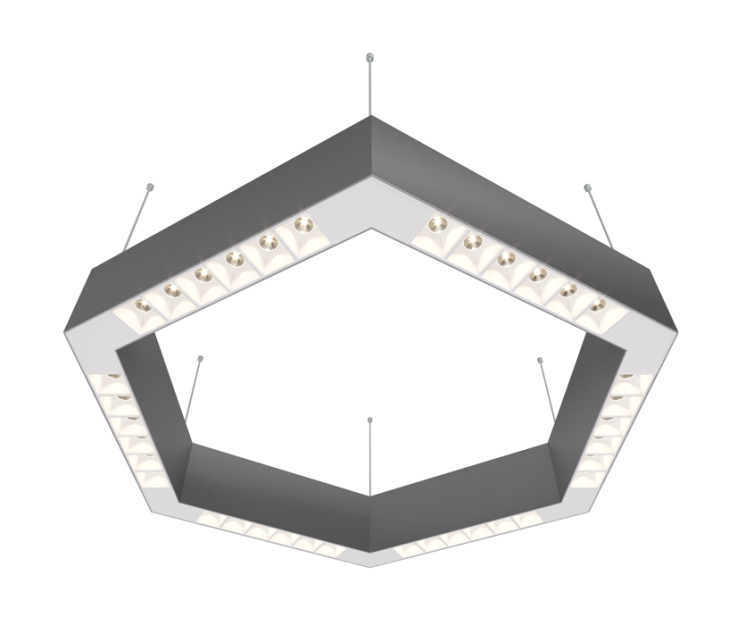 Подвесной светодиодный светильник 0,5м, 36Вт, 48° (DL18515S111А36.48.500WW)