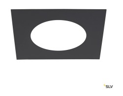 Numinos® SLV L Переходное кольцо квадратная, 240/150 мм, черная