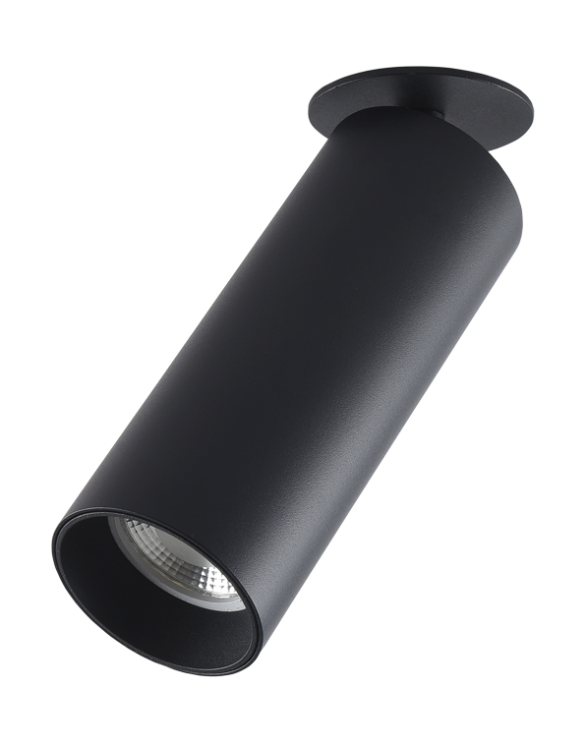 Встраиваемый светильник Donolux ROLLO, 730Лм, 38°, 3000К, черный (DL18895R10W1B IN)