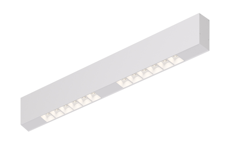 Накладной светодиодный светильник 0,5м, 12Вт, 34°, белый (DL18515C121W12.34.500WW)