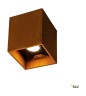Светильник SLV RUSTY® UP/DOWN WL, прямоугольный, с эффектом ржавчины, CCT 3000/4000K (SLV_1004650)