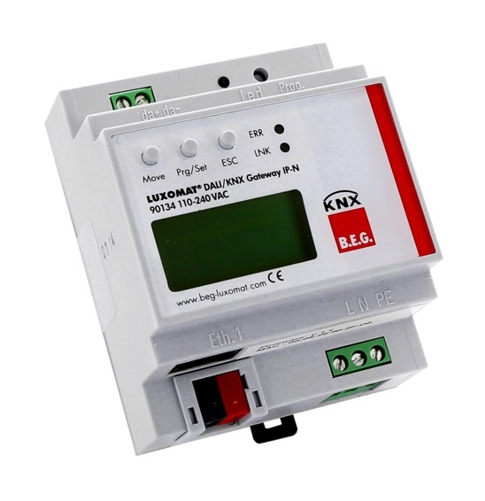 Шлюз B.E.G. DALI/KNX-Gateway IP-N (90134)
