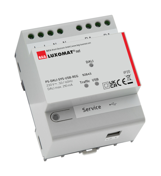 Блок питания B.E.G. PS-DALI-SYS-USB-REG (92843)