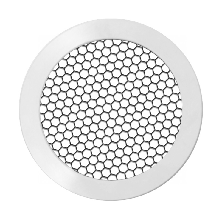 Антислепящая решетка с белый кольцом Donolux (Honeycomb 18262BWKit)