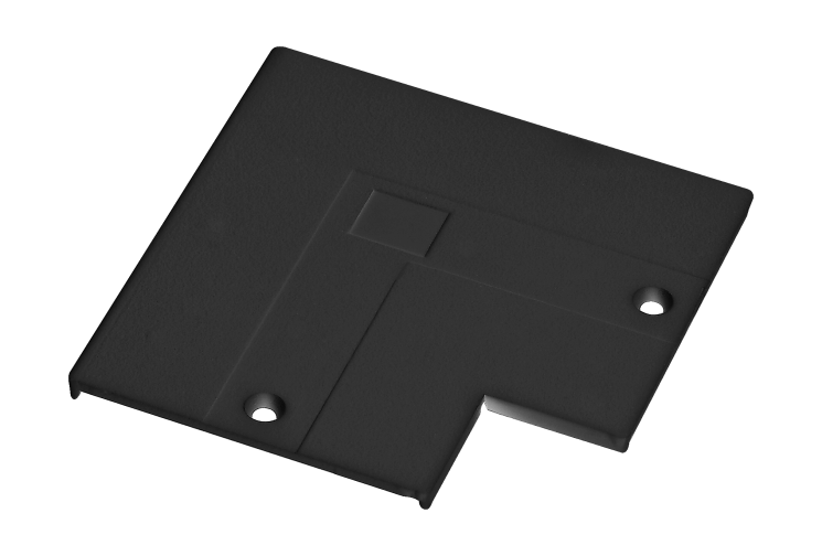 Крышка для L-образного токоподвода, черная (DL010318L)