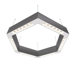 Подвесной светодиодный светильник 0,5м, 36Вт, 48°