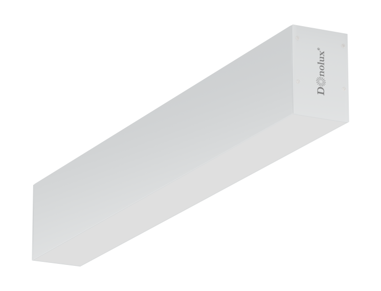 Накладной светодиодный светильник Donolux 38,4Вт, 1м (DL18516C100WW40L4RAL9003)