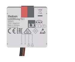 Интерфейс кнопочный Theben LUXORliving T2.1