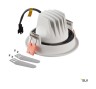 NUMINOS® MOVE S, встраиваемый потолочный светильник белый/хром, 4000K 40° (SLV_1005370)