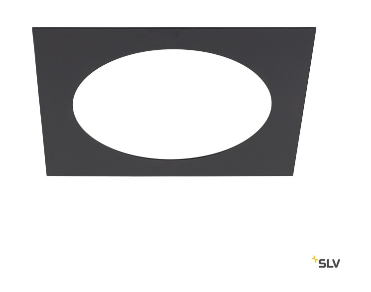Numinos® SLV XL Переходное кольцо квадратная, 240/180 мм, черная (SLV_1006153)