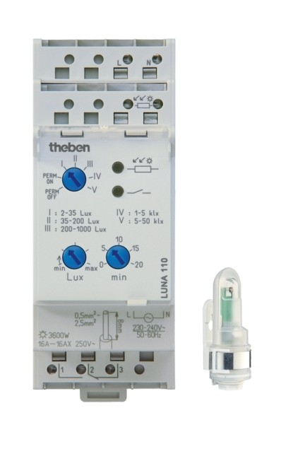Сумеречный выключатель Theben LUNA 110 AL 24V (1104100)