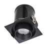 Встраиваемый светодиодный светильник Donolux PERISCOPE, 9,2Вт, 740 Лм, черный (DL18621/01SQ Black Dim)