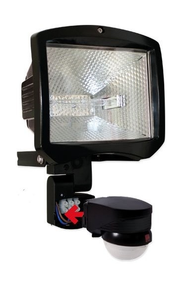 Прожектор с датчиком движения B.E.G. AL5 LC 500 / black (92403)