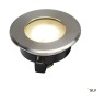 DASAR 218 BULLSEYE, наружный встраиваемый светильник, LED QR111, IP67, круглый, нержавеющая сталь 316, макс.50 Вт (SLV_228412)