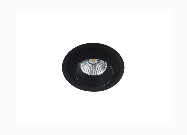 Встраиваемый светильник Donolux PERISCOPE, 15Вт, черный (DL20151R15W1B)