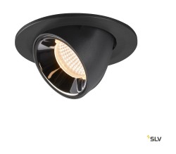 Светильник SLV NUMINOS® GIMBLE S, черный/хром, 2700K, 40°
