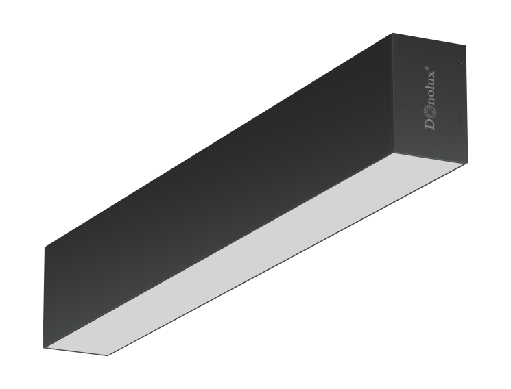 Накладной светодиодный светильник Donolux 57,6Вт, 1м (DL18516C100WW60L4RAL9005)