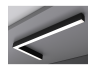 Накладной светодиодный светильник Donolux, 57.6Вт, 4000K, черный (DL18516C082B57)