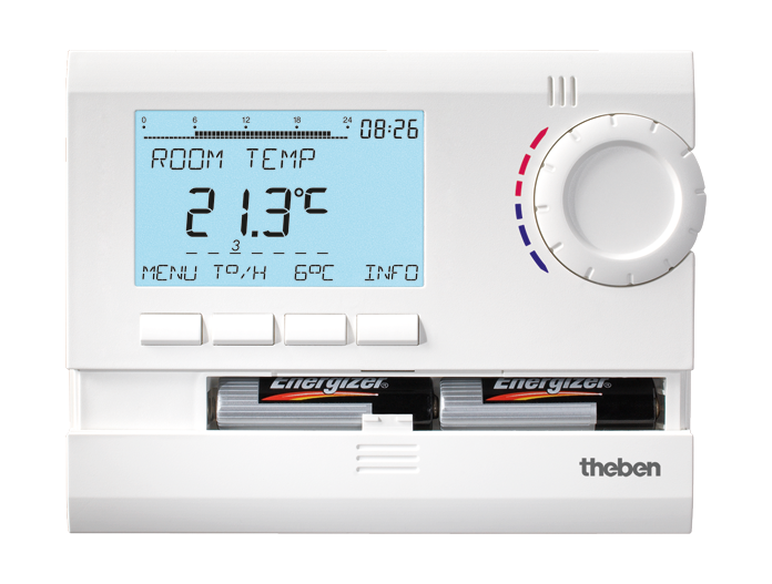 Цифровой термостат с часами Theben RAMSES 831 top2 (8319132)
