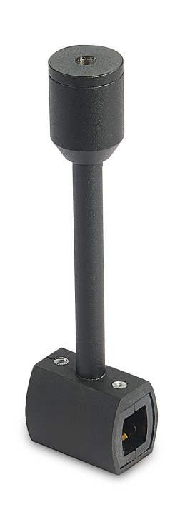 Donolux Magnet Modular System «CODE 1.2» токопроводящий прямой соединитель, черный (Connector 180 H95 B DL20224)