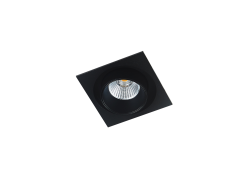 Встраиваемый светильник Donolux PERISCOPE, 15Вт, квадратный, черный