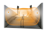 Светильник с датчиком движения Steinel RS PRO LED S1 IP65 opal shade NW (057794)