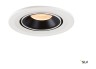 Светильник SLV NUMINOS® GIMBLE S, белый/черный, 2700K, 20° (SLV_1005876)