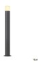 Светильник SLV GRAFIT E27 60 Pole, круглый торшер, антрацитовый (SLV_1006182)